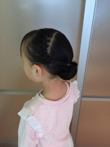 ダンス発表会ヘアアレンジ