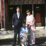 七五三　若山神社へお詣りしました