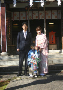 若山神社 七五三